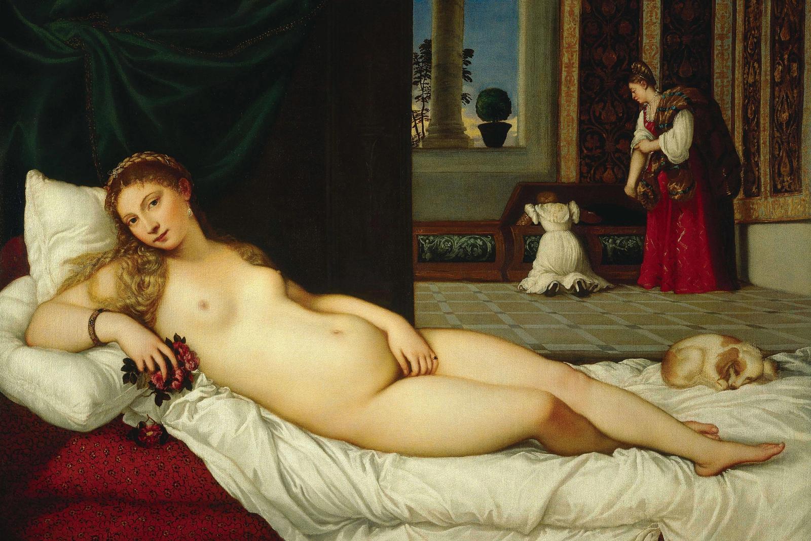 Venus of Urbino (1538) by Titian.