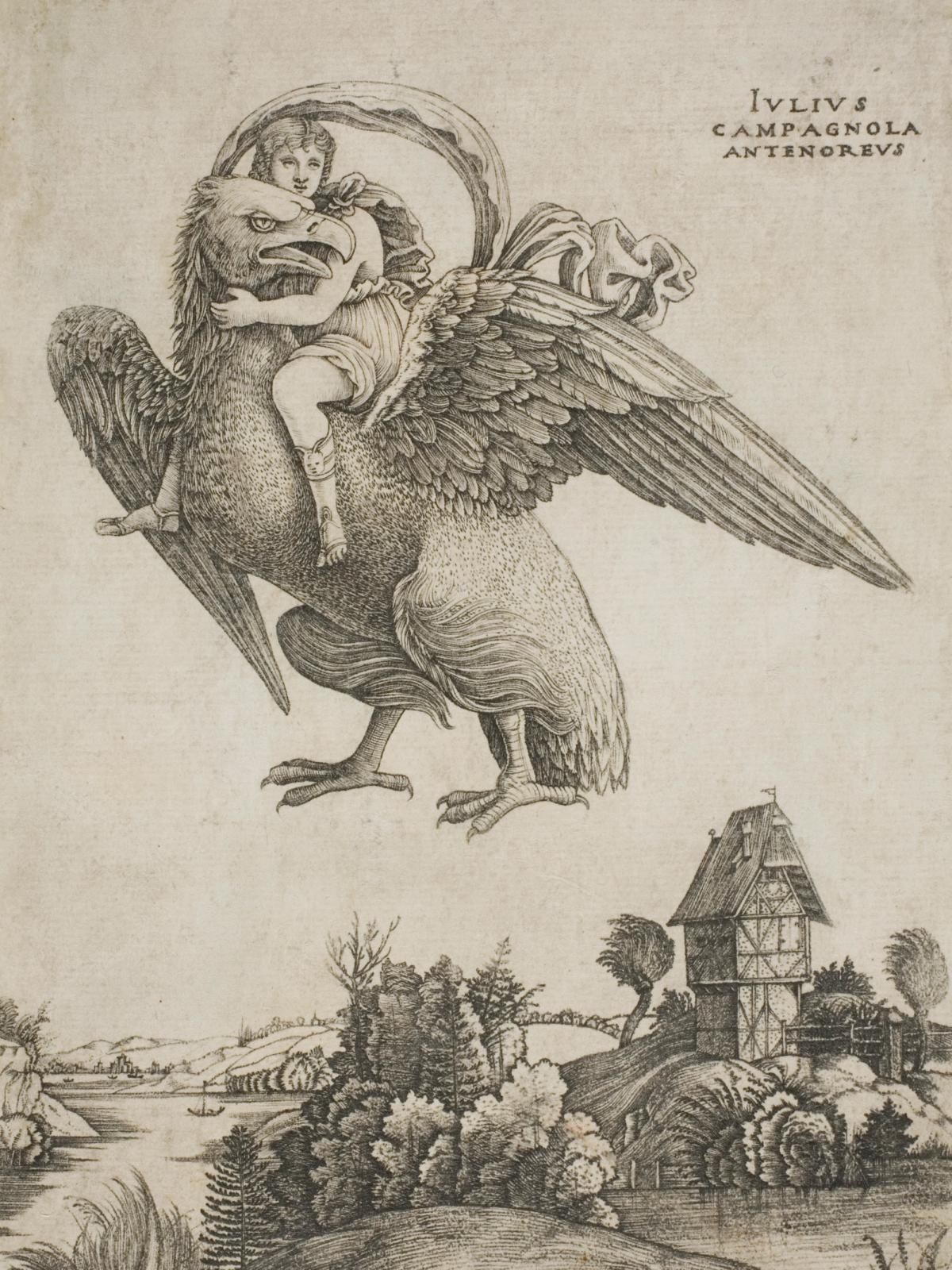 Ganymede by Giulio Campagnola