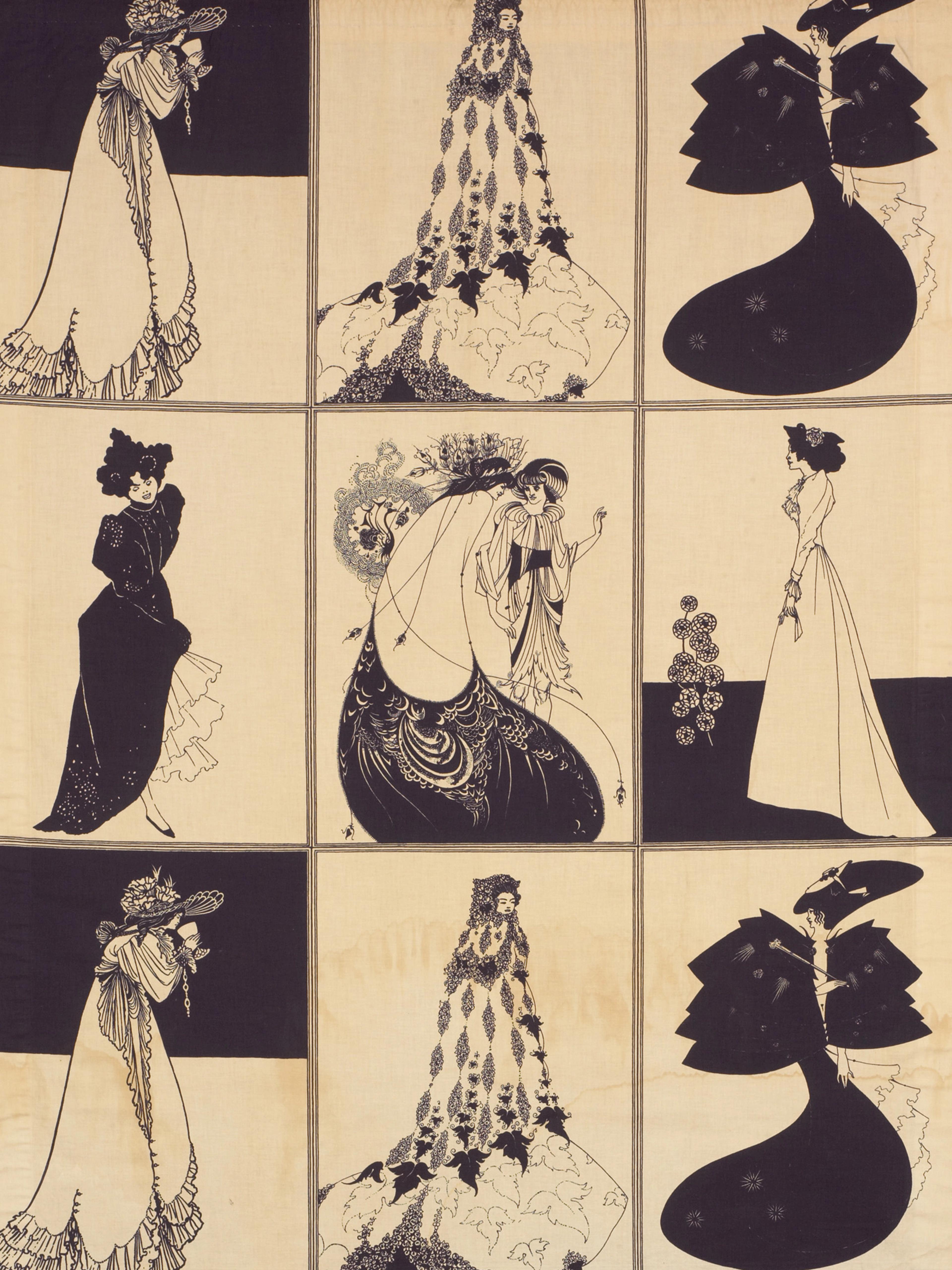Beardsley Textile Panel