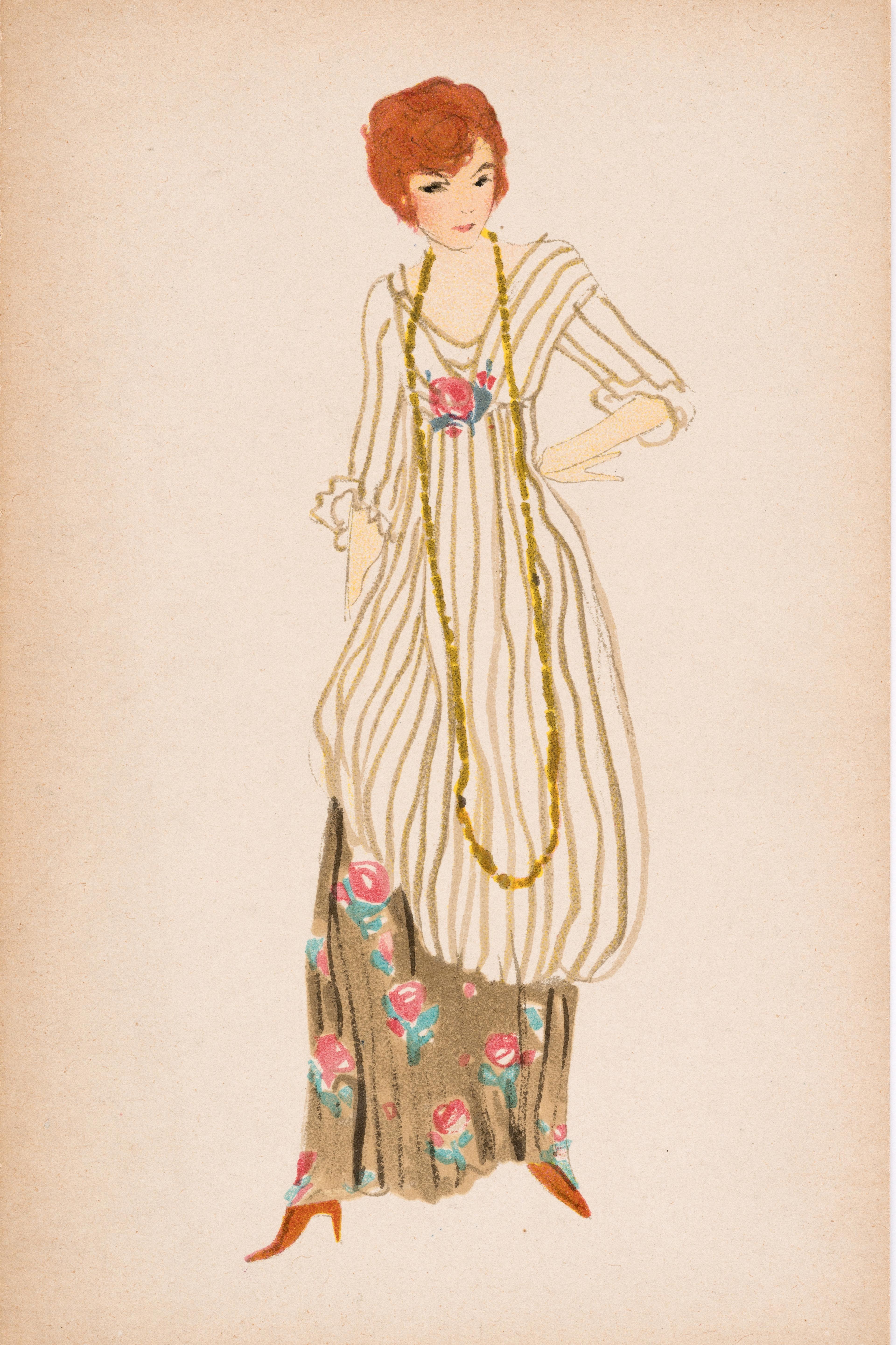 Postcard No. 841: Fashion Card