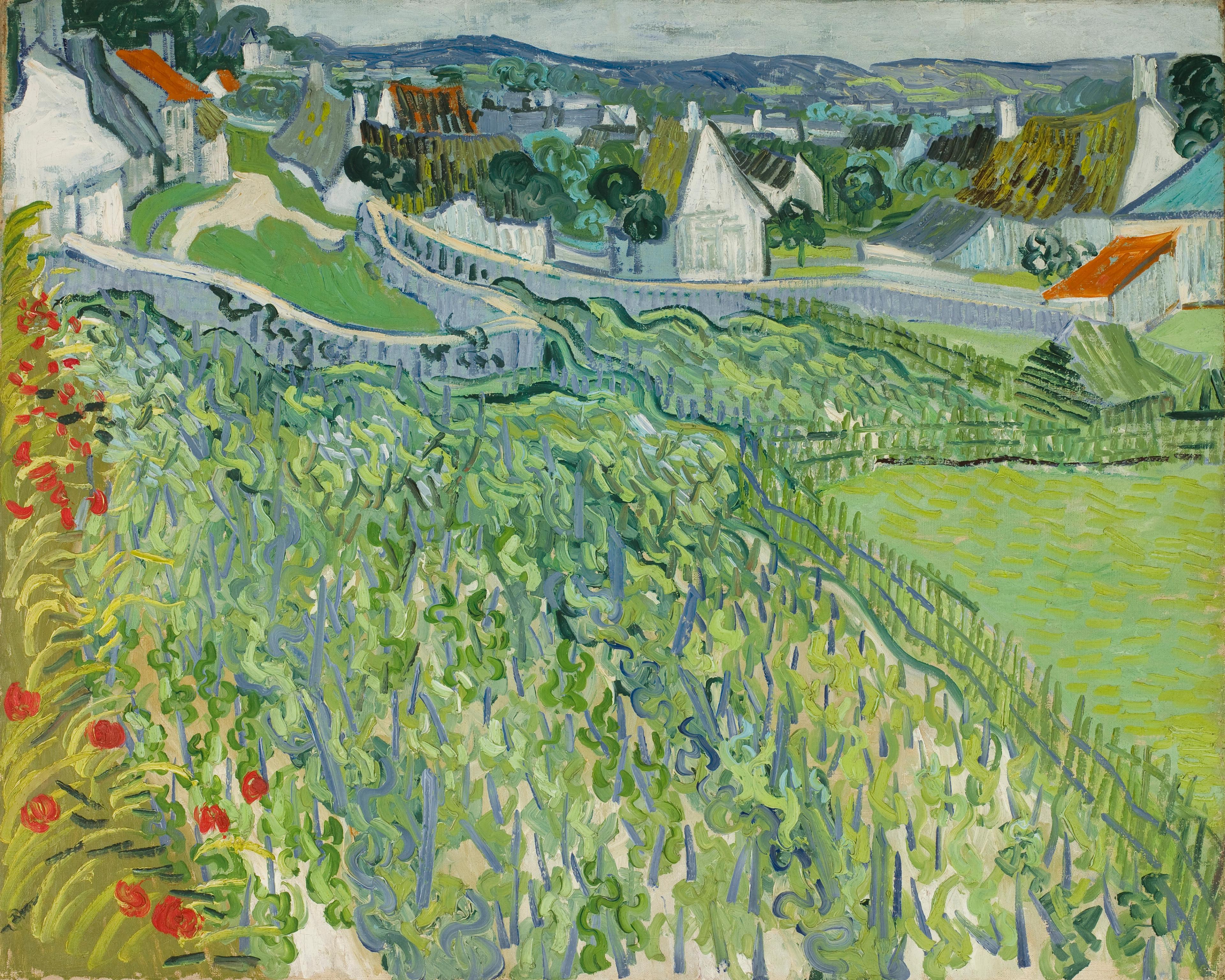 Vineyards with a View of Auvers
