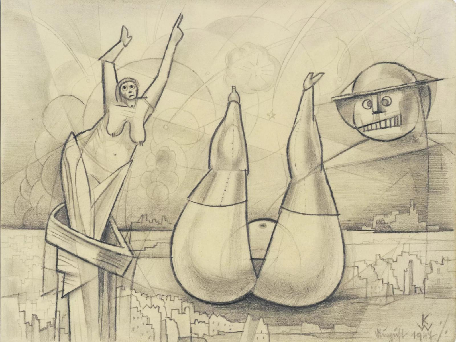 Apocalypse (draft) (1947) by Karl Wiener