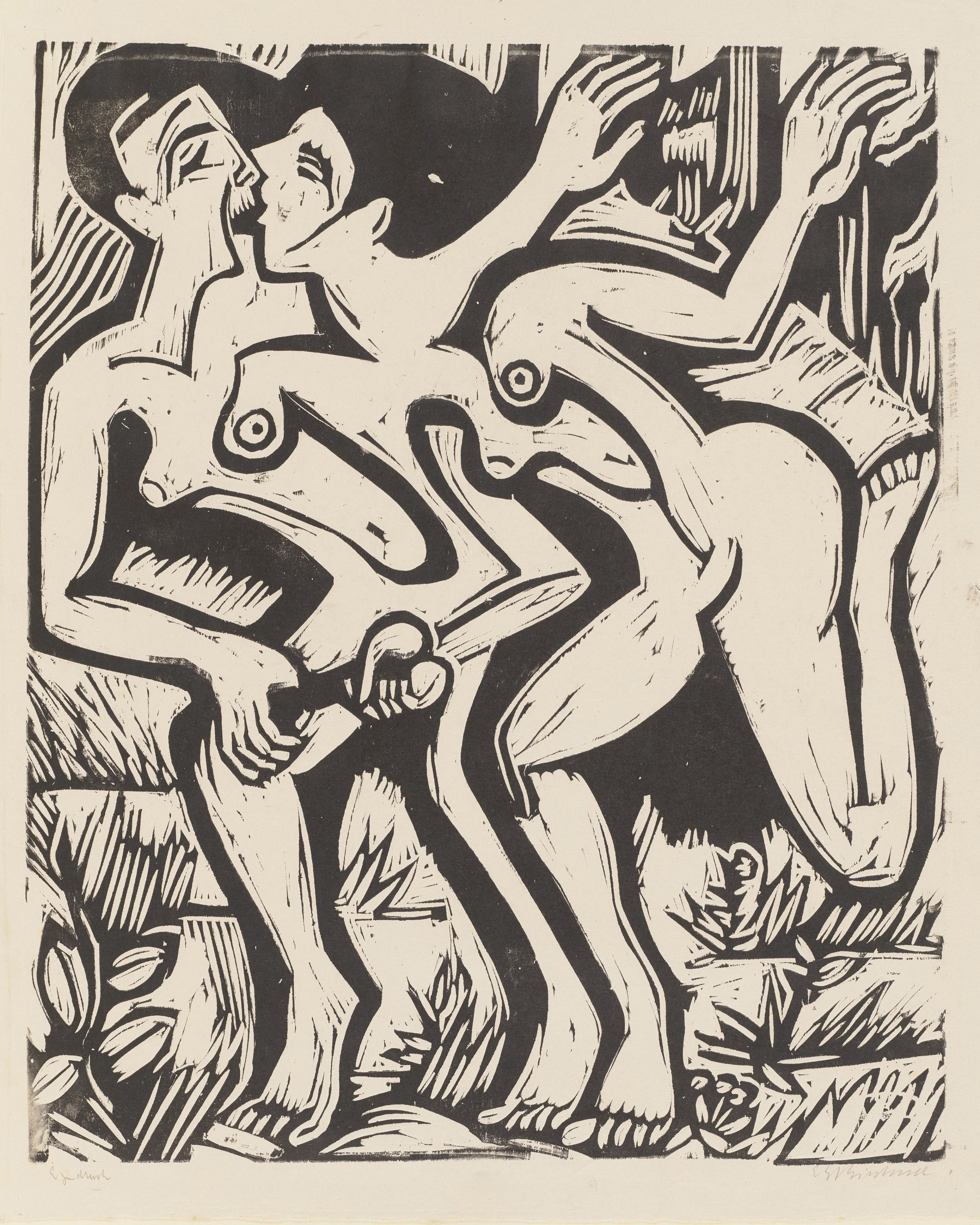 Stafettenlauferinnen