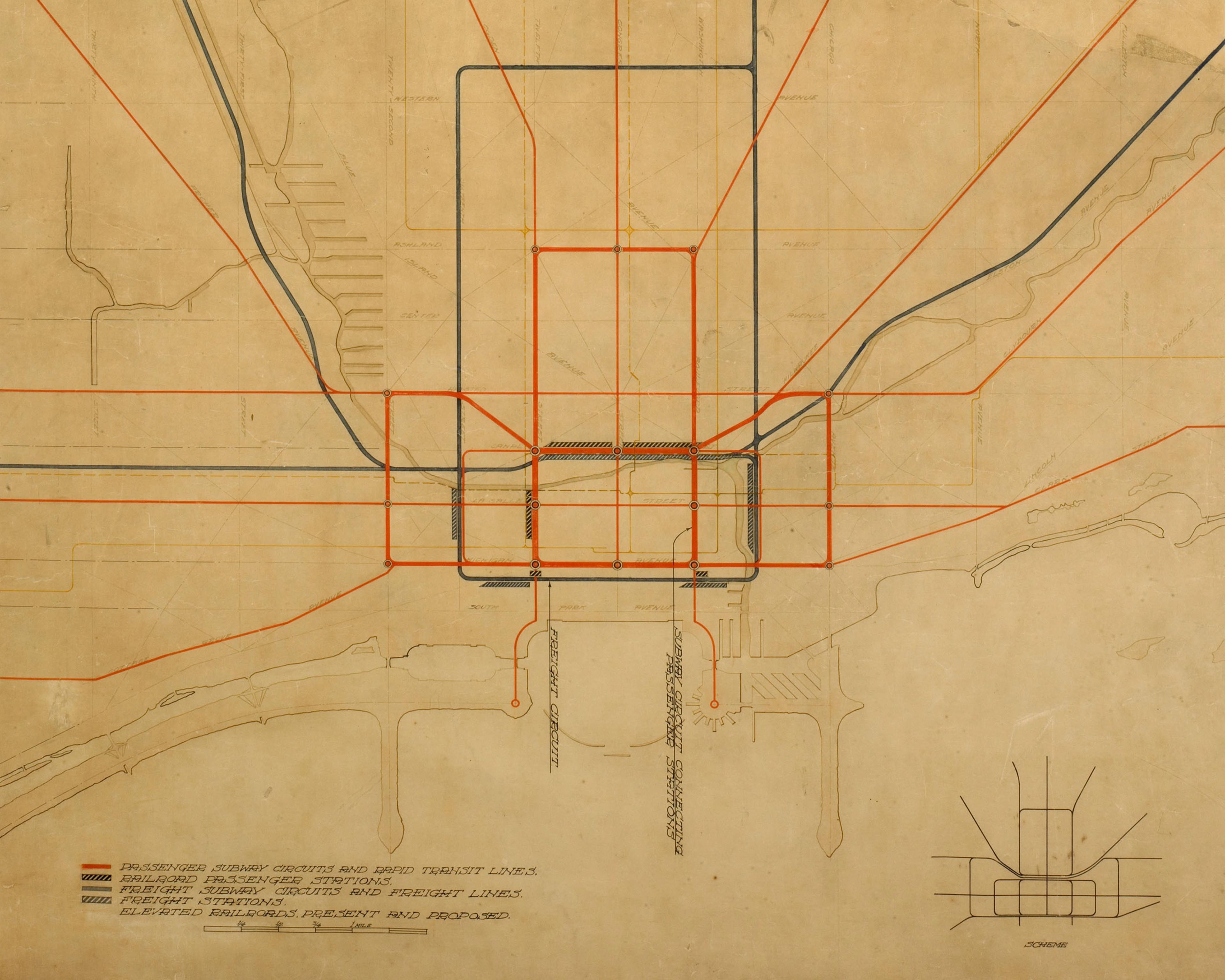 Plan of Chicago, Plate 75