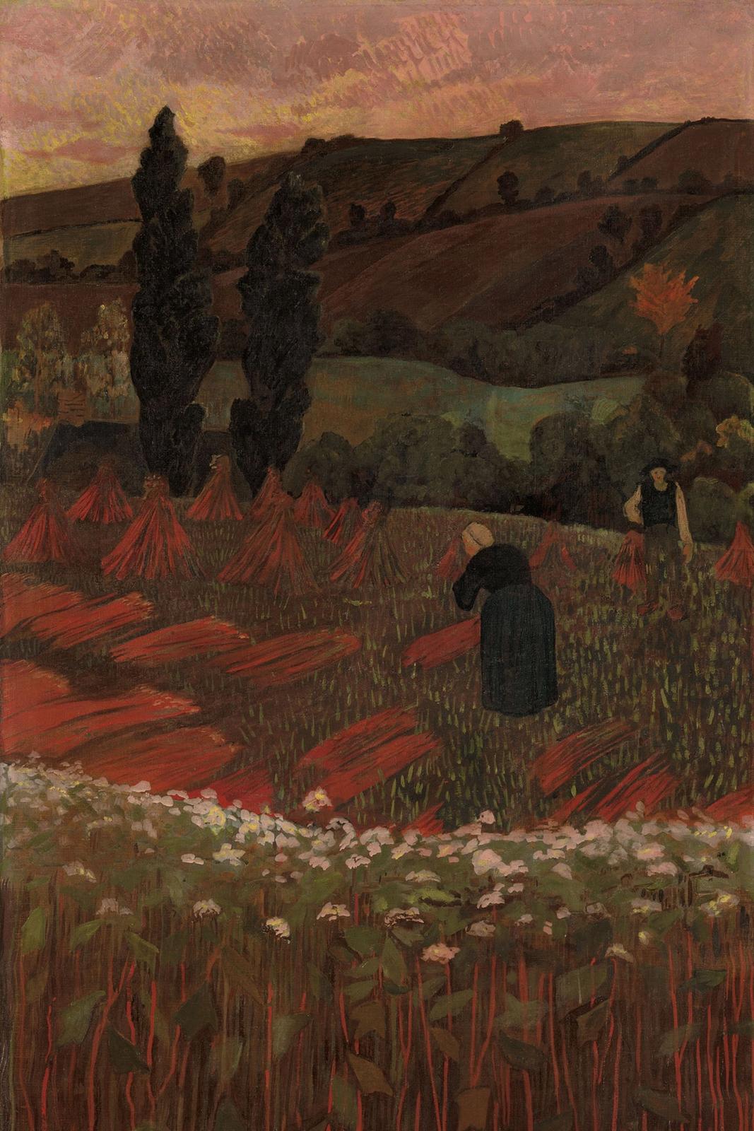 The Harvest of Buckwheat by Paul Sérusier