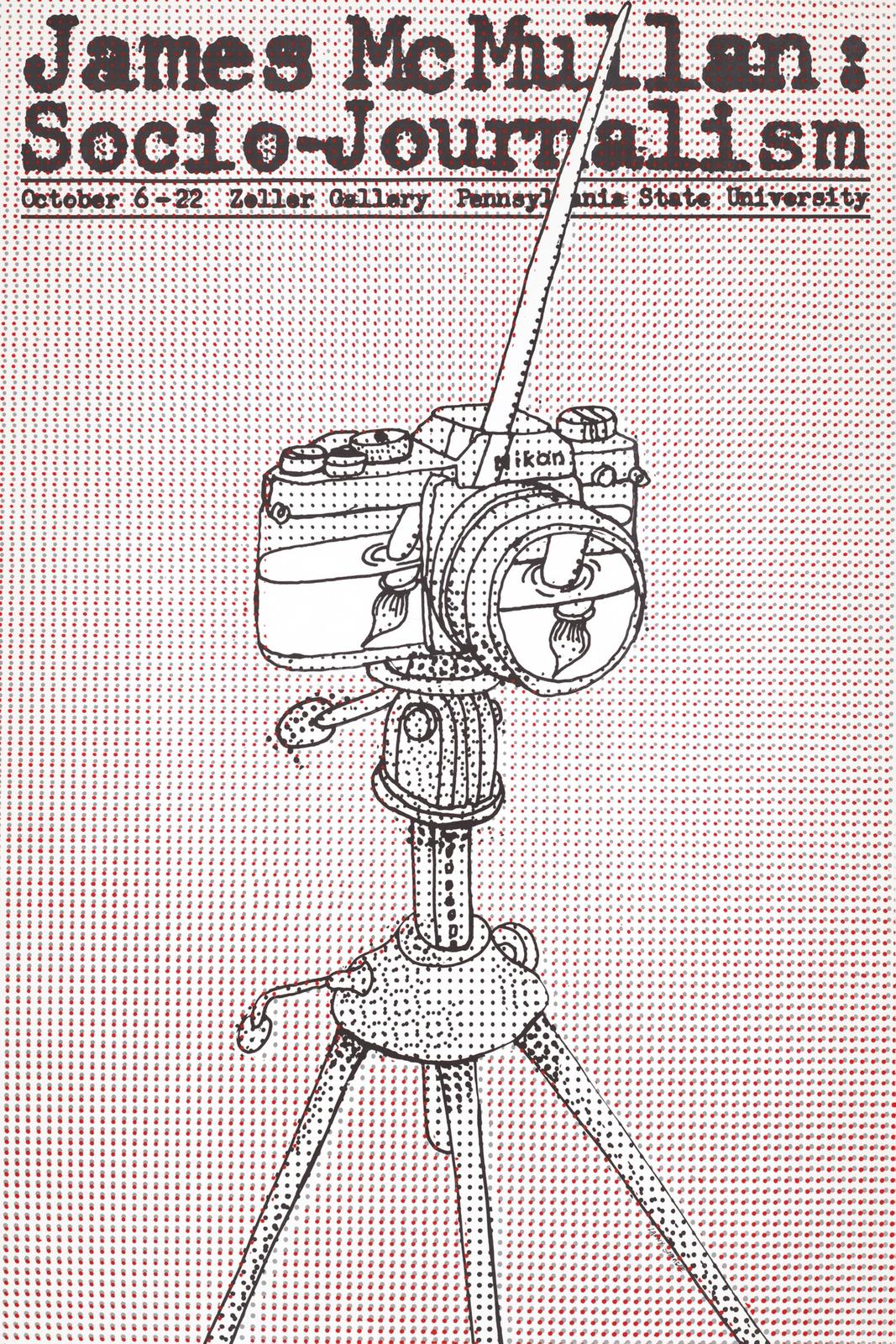 James McMullan, socio-journalism poster (1979) by Lanny Sommese.
