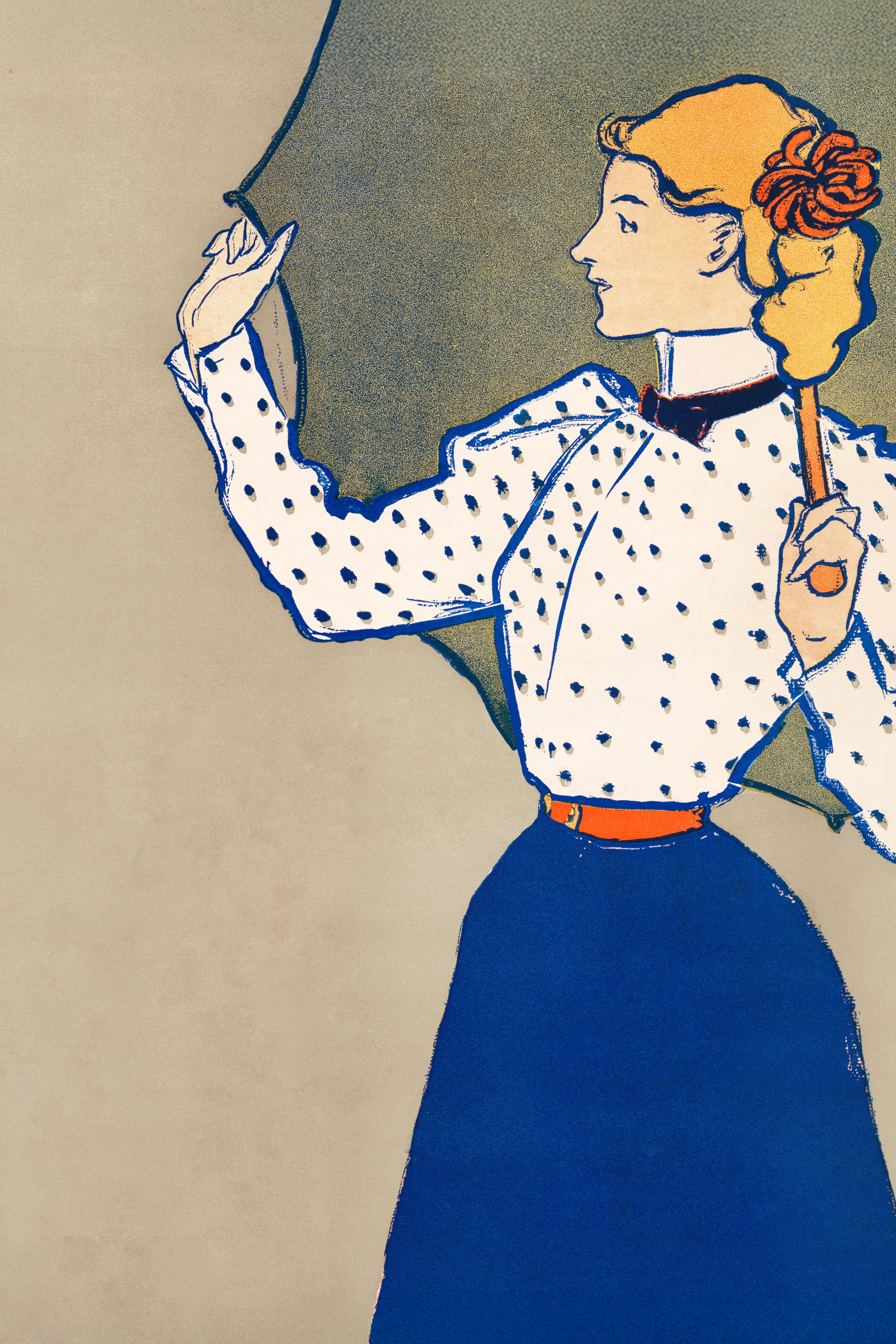 Woman Holding Umbrella