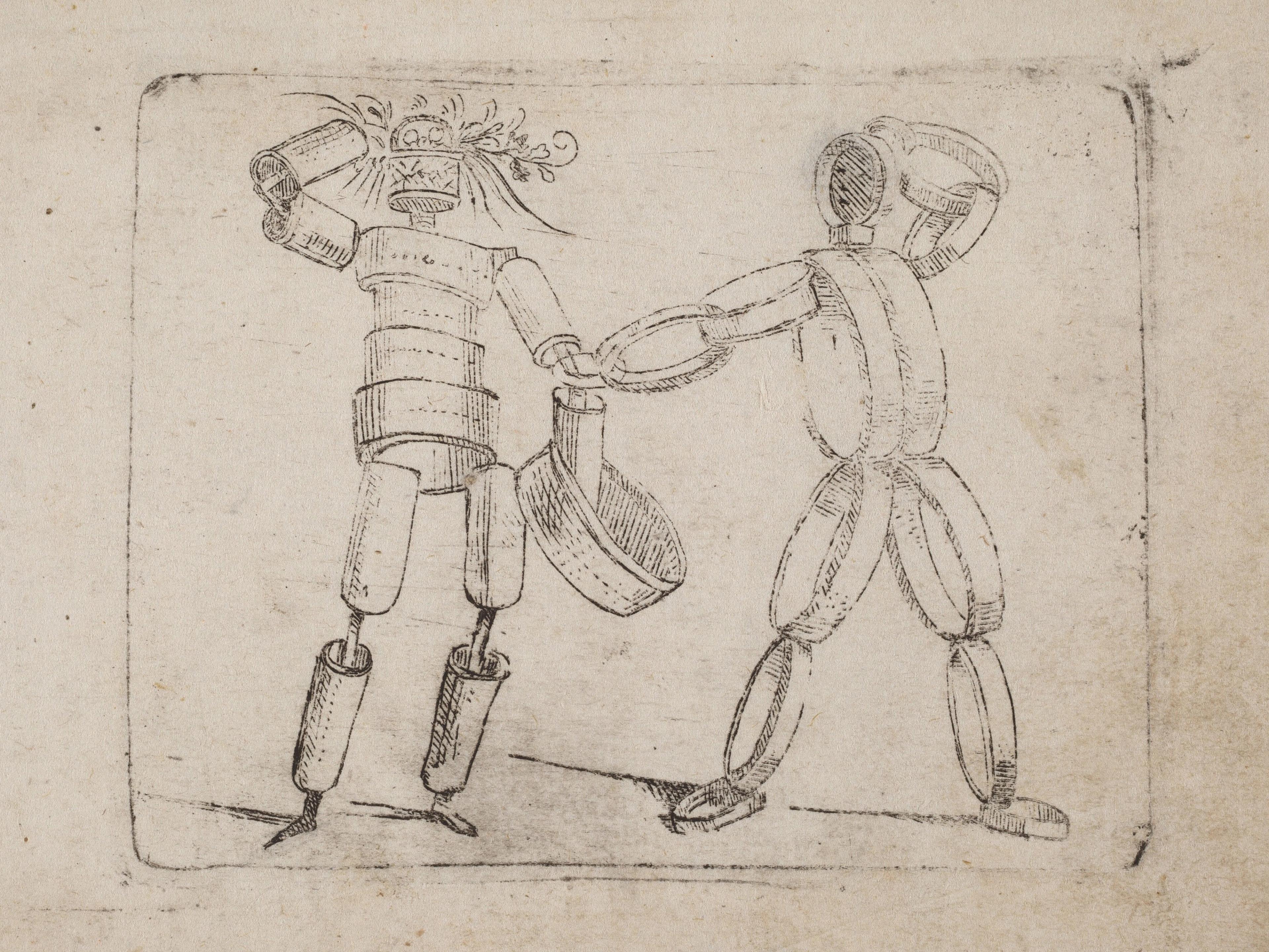 From Bizzarie Di Varie Figure - Plate 16