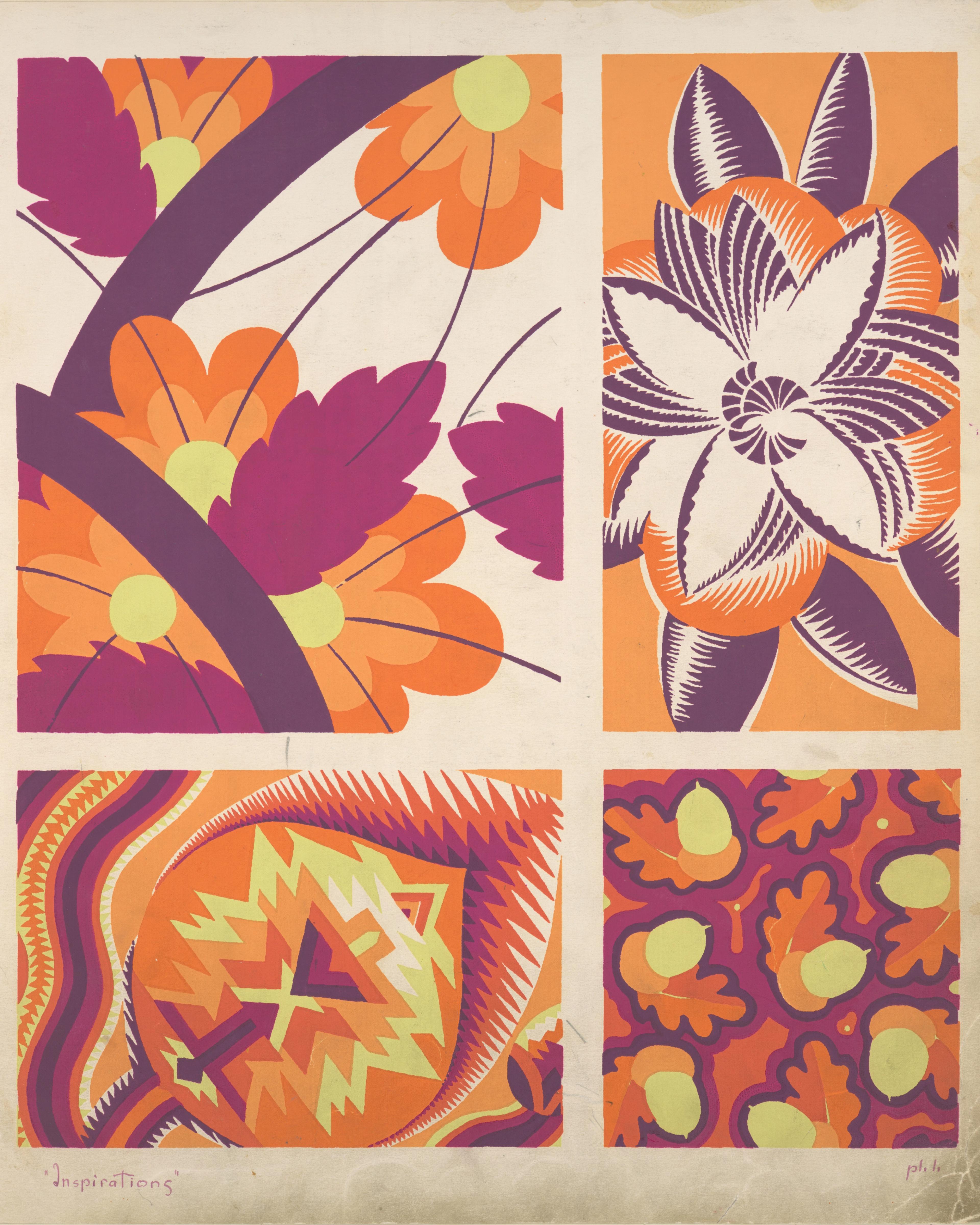 Four Plant Form Compositions (3)