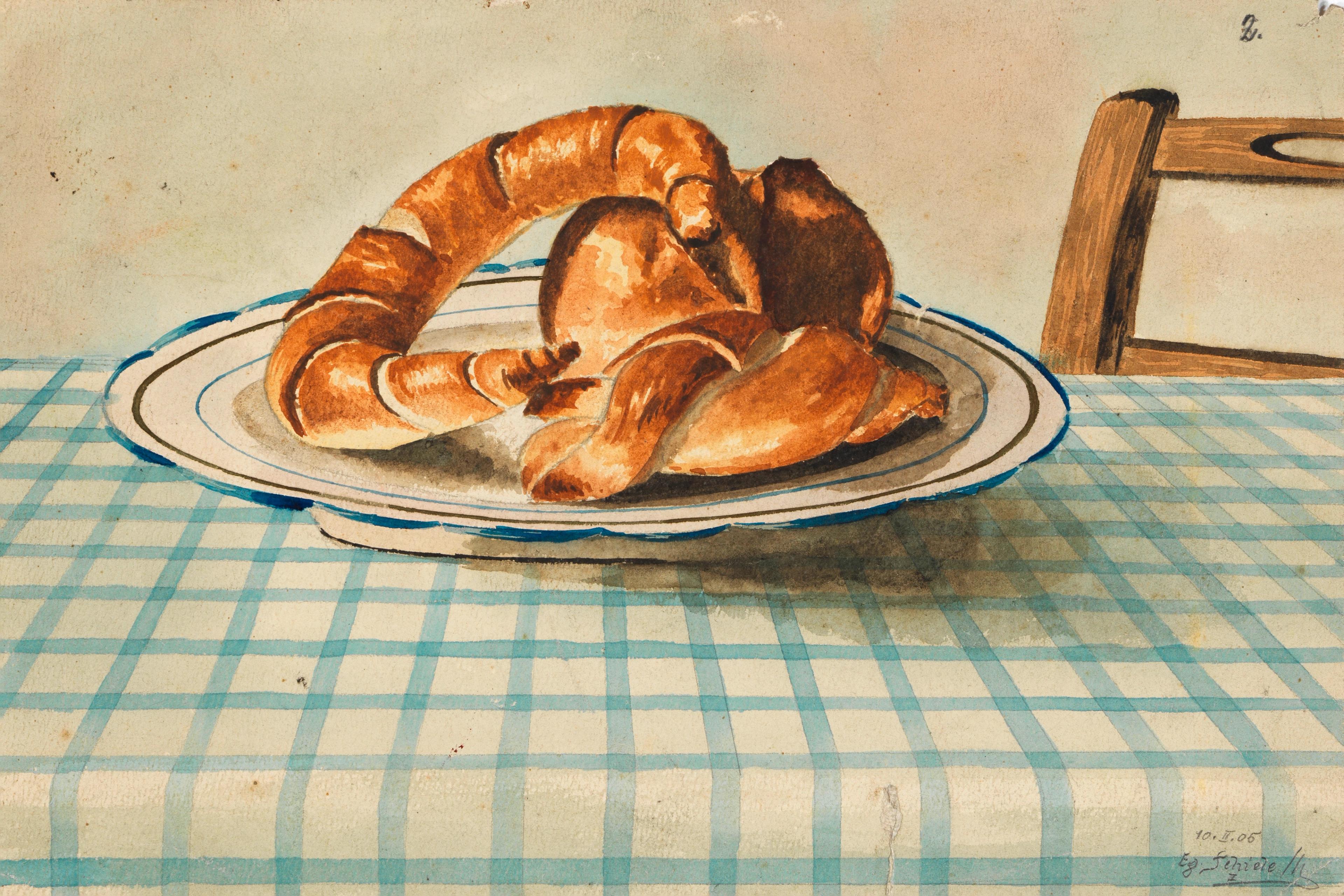 Still Life With Pastry Plate