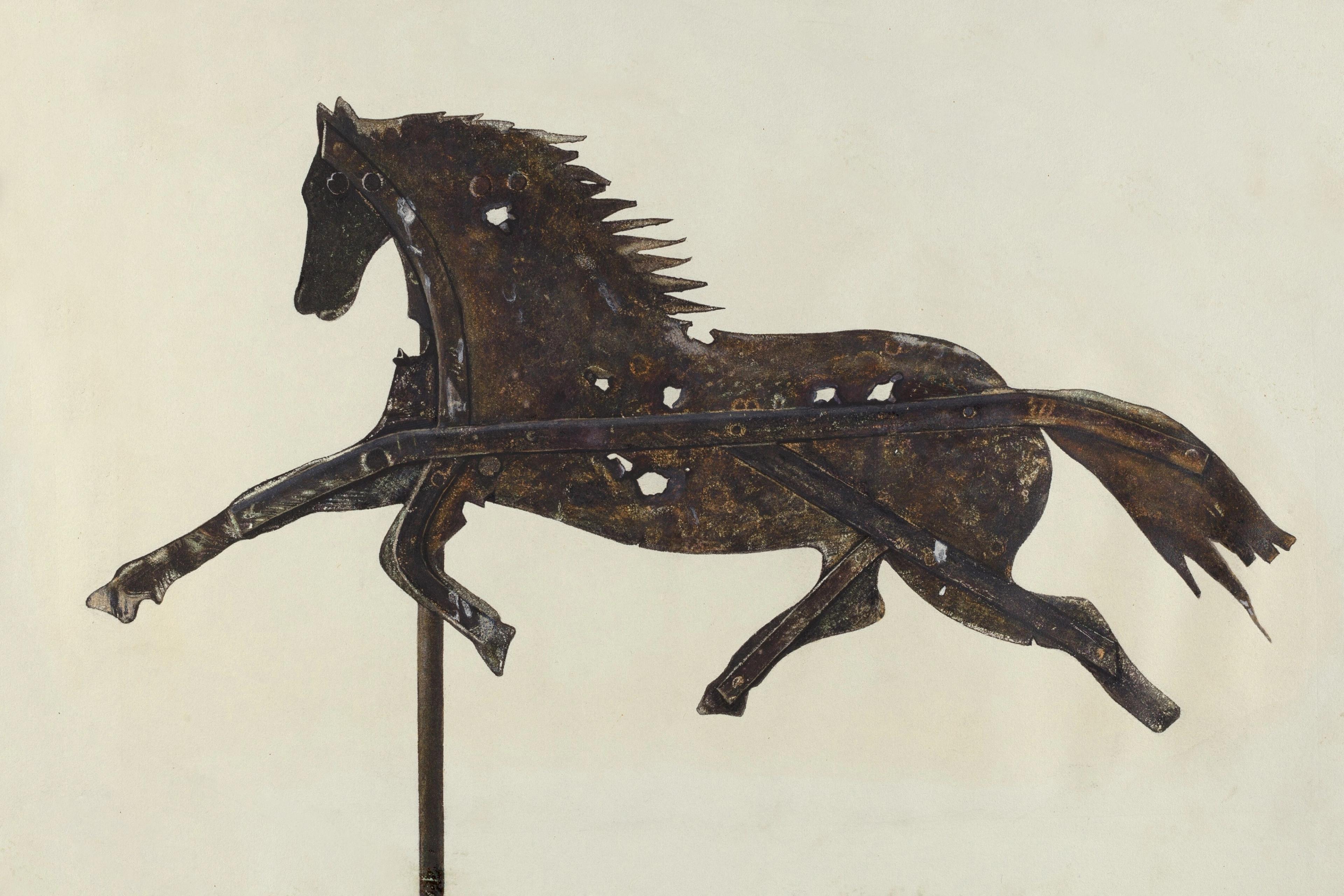 Weather Vane and Bullet Holes