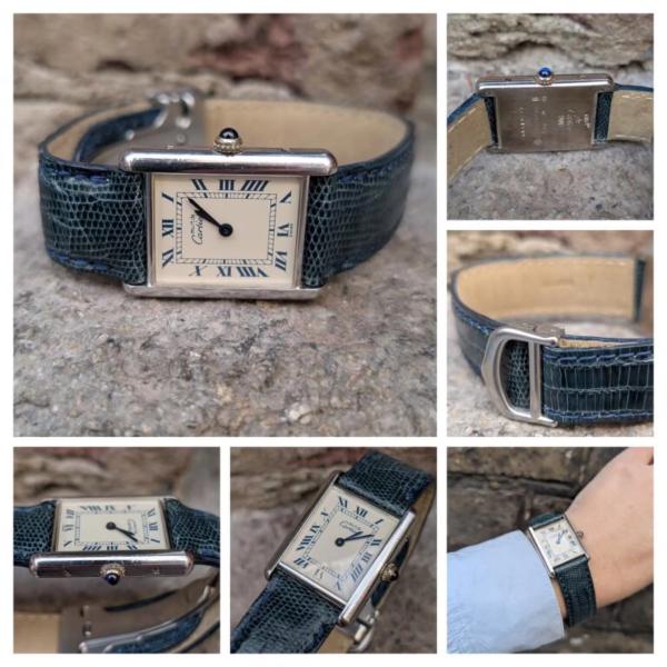 Vintage Must De Cartier silver pre-loved watch at Watch Empire Dublin