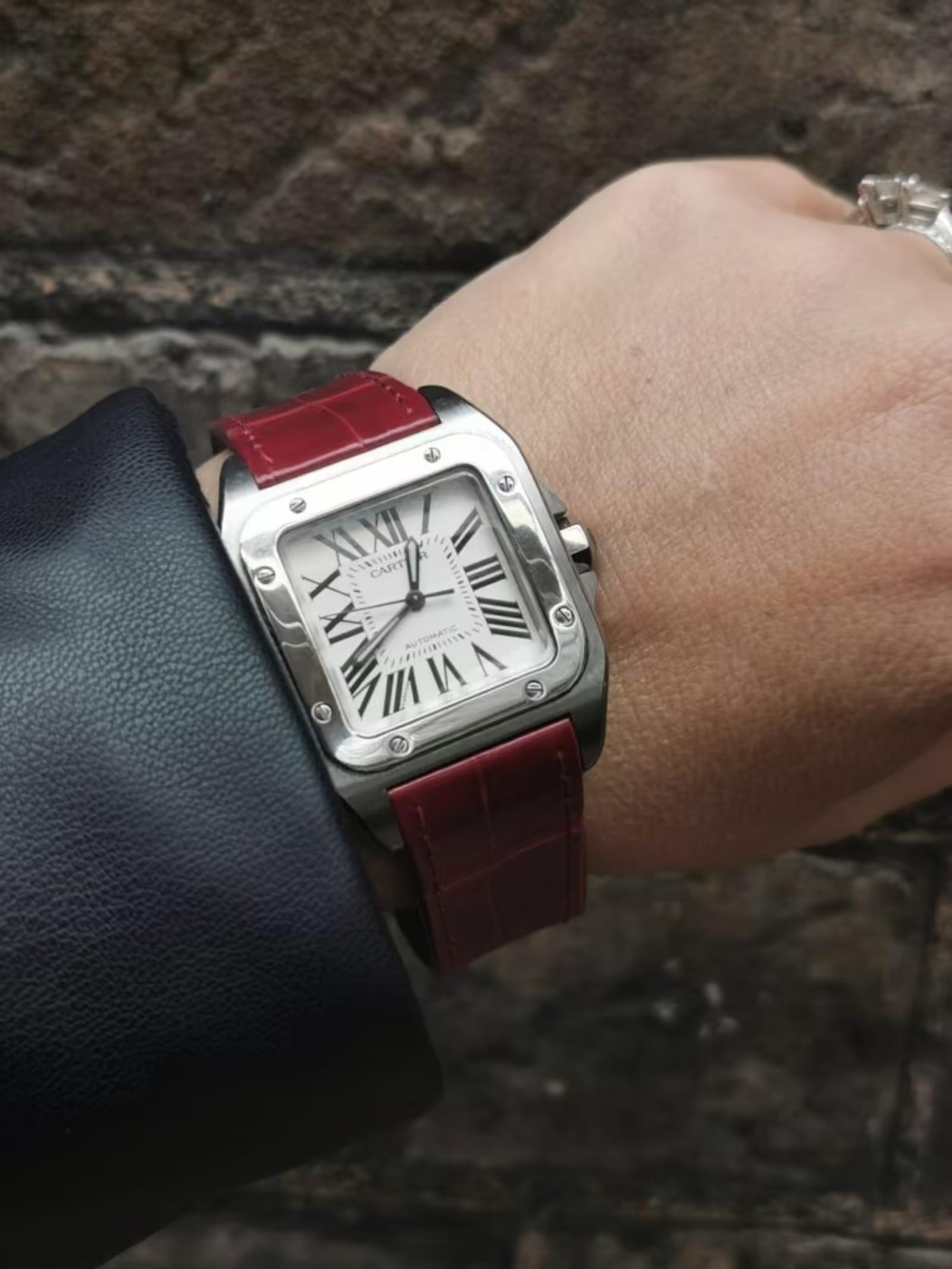 Cartier Santos 100 pre-loved watch, photo 2 at Watch Empire Dublin