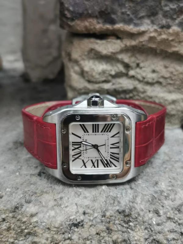 Cartier Santos 100 pre-loved watch at Watch Empire Dublin