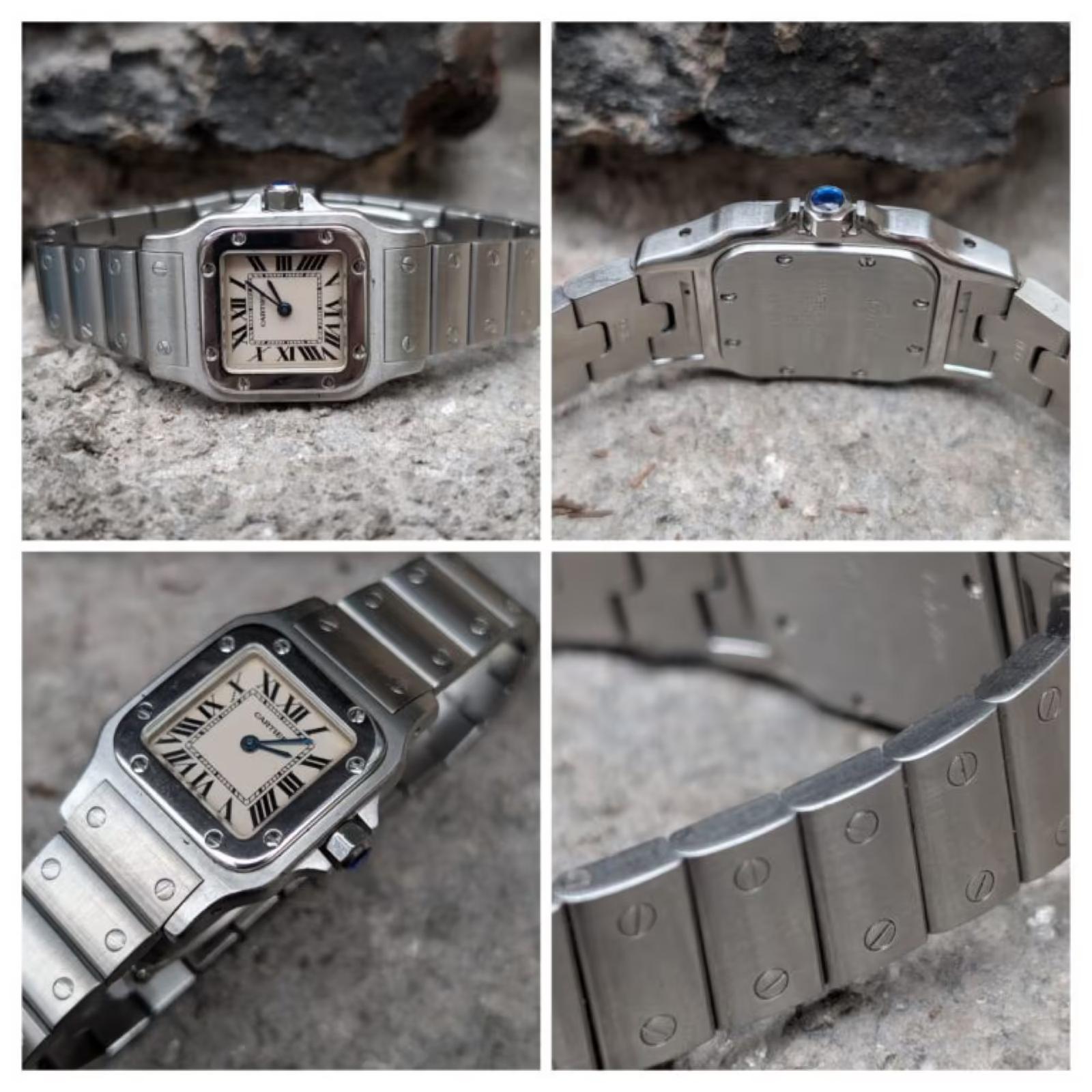 Cartier Santos watch pre-loved watch at Watch Empire Dublin
