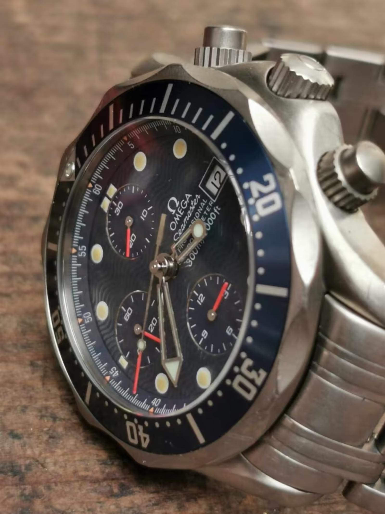 Omega Seamaster 300 Chronograph pre-loved watch, photo 4 at Watch Empire Dublin