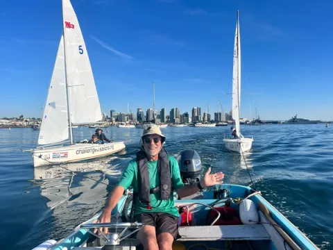 Even when you need a tow back to the dock. It is still fun!