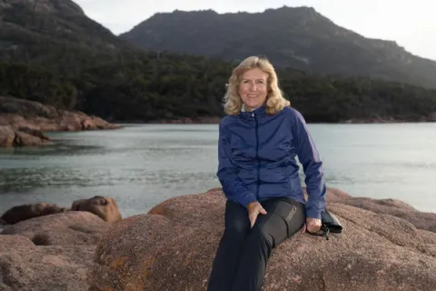 Jane at Freycnet National Park Australia