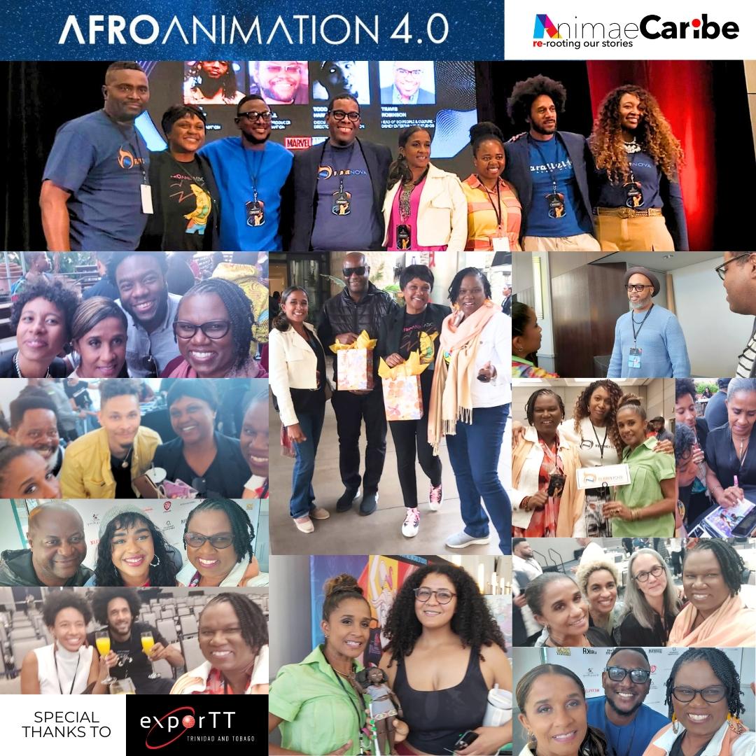 Animae Caribe speaks at AfroAnimation Summit in California
