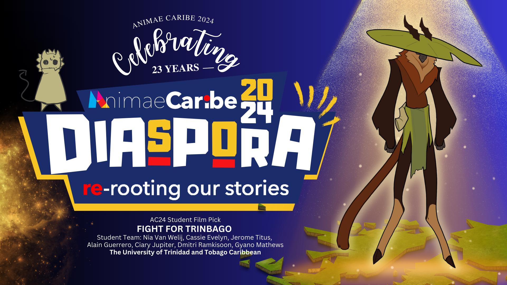 SPECIAL DIASPORA SCREENING AT LITTLE CARIB THEATRE AT ANIMAE CARIBE 2024