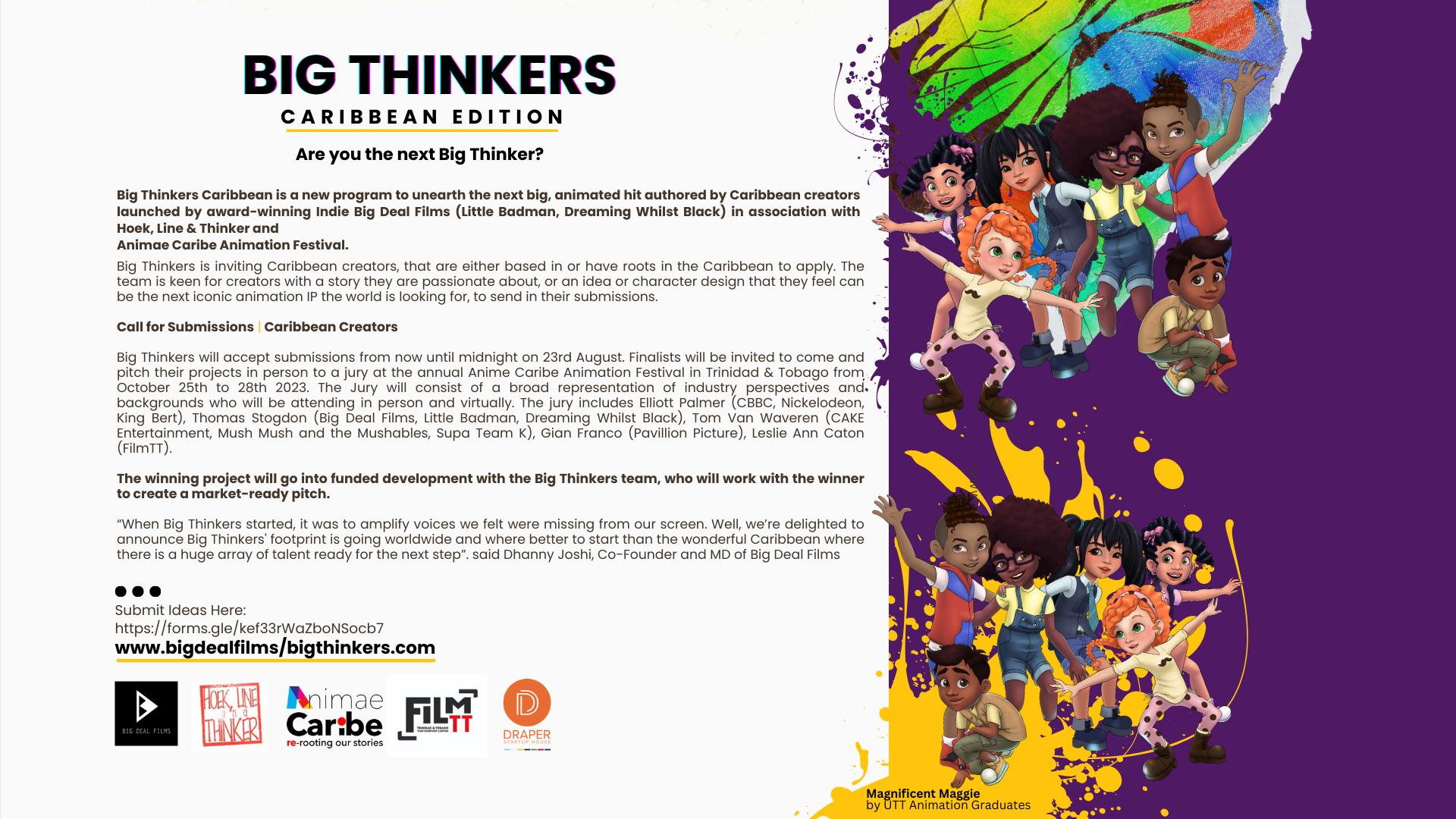 Call for Submissions – Big Thinkers Caribbean Edition