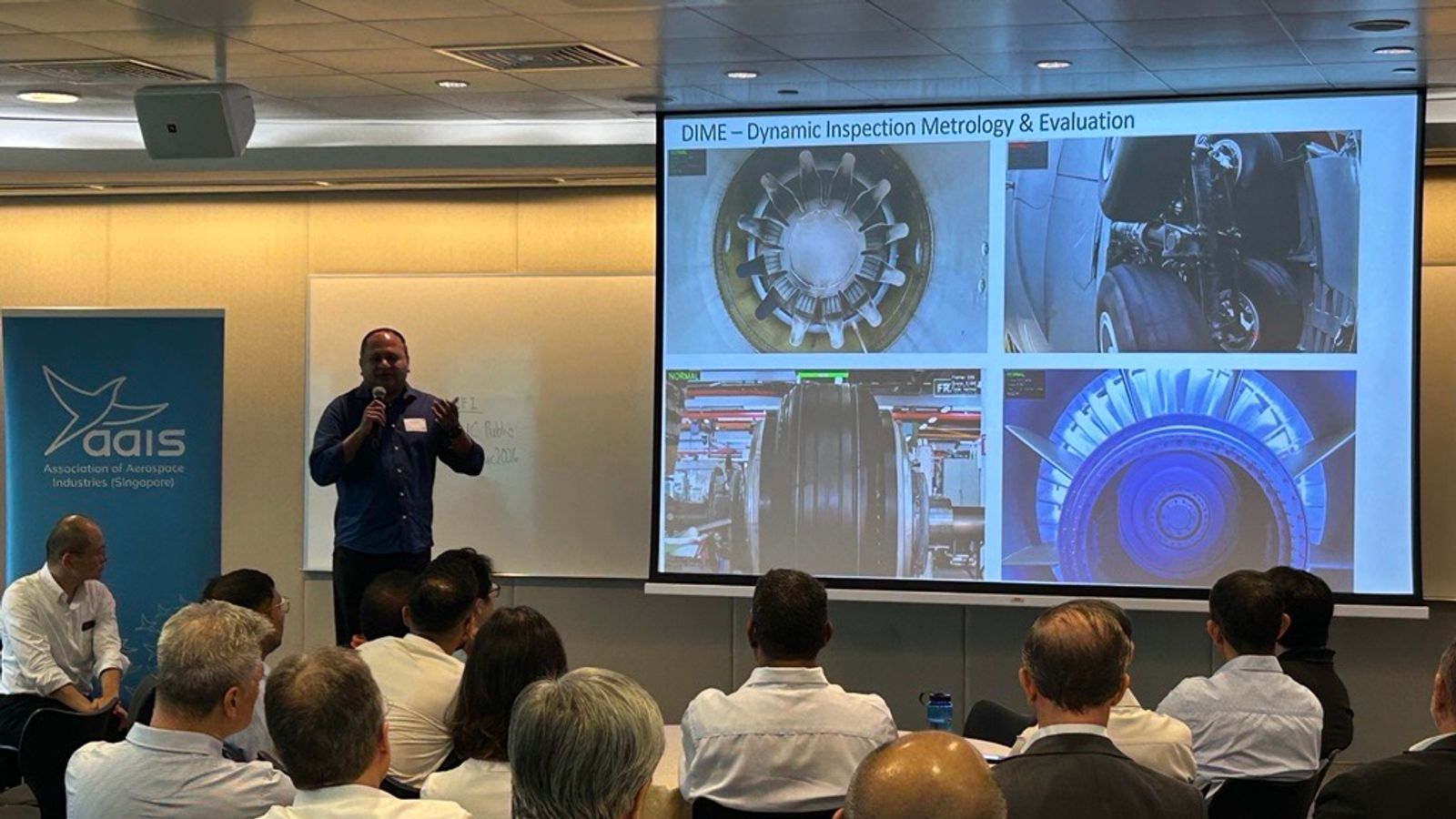 Emage Joins Industry Leaders at AAIS Seminar on AI-Driven Transformation in Aerospace, Emage Vision on the Floor and on the Panel