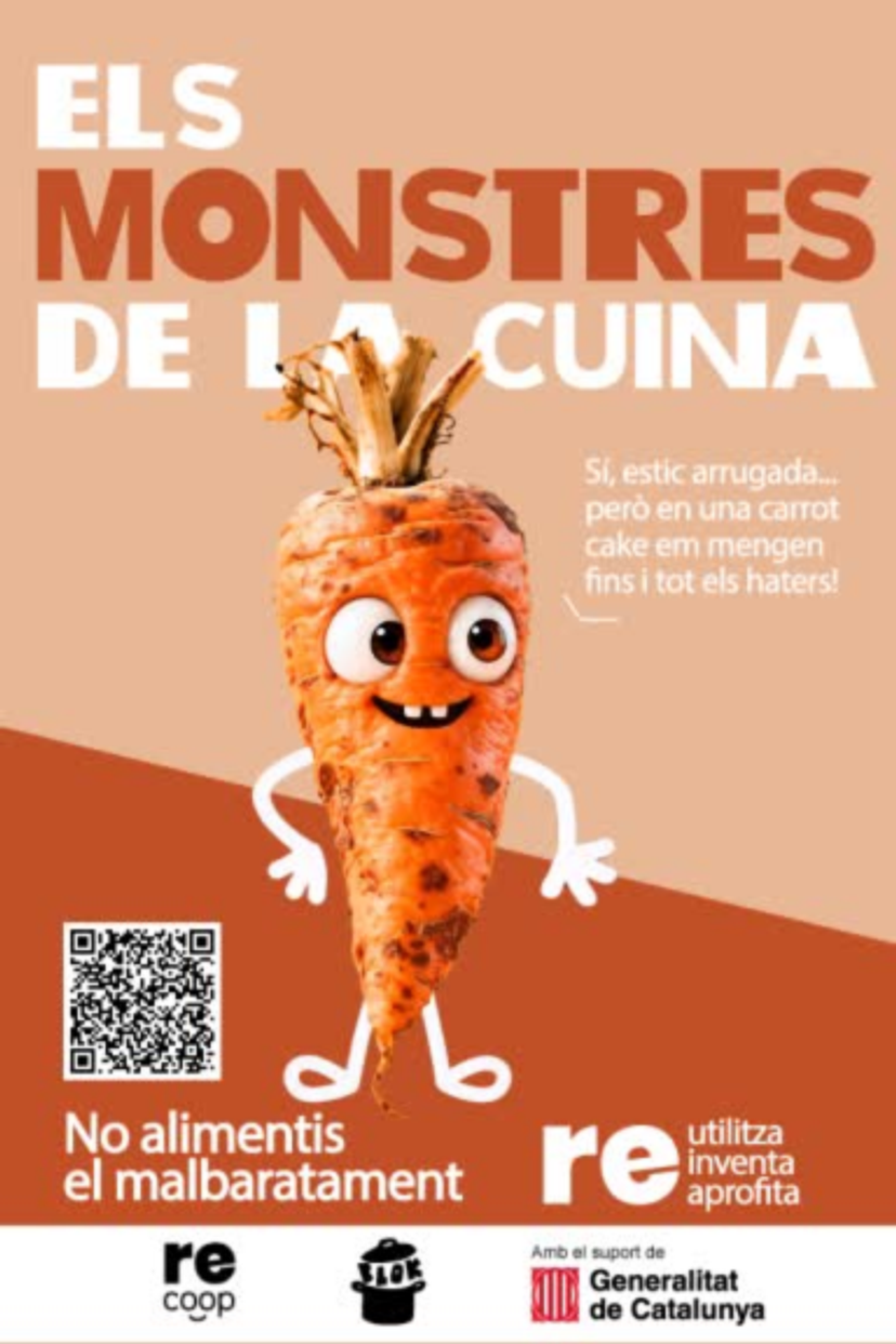 Els monstres de la cuina - pastanaga 