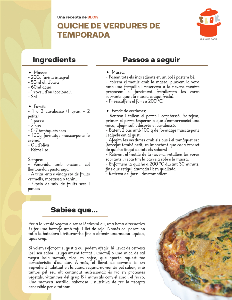 recepta de temporada carabassó