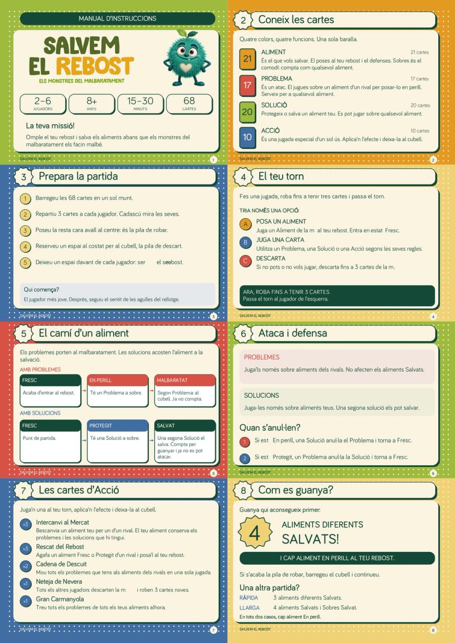 Salvem el Rebost - Instruccions 
