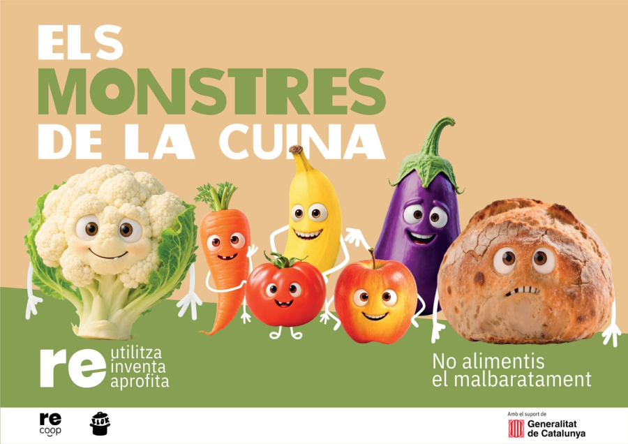 Els monstres de la cuina: no alimentis el malbaratament