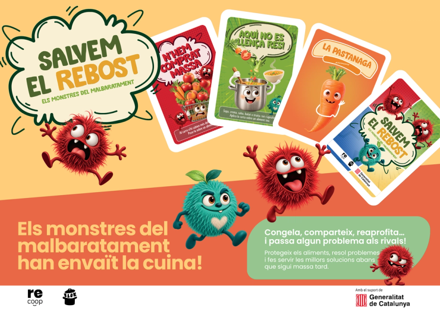 Salvem el Rebost: un joc contra el malbaratament alimentari