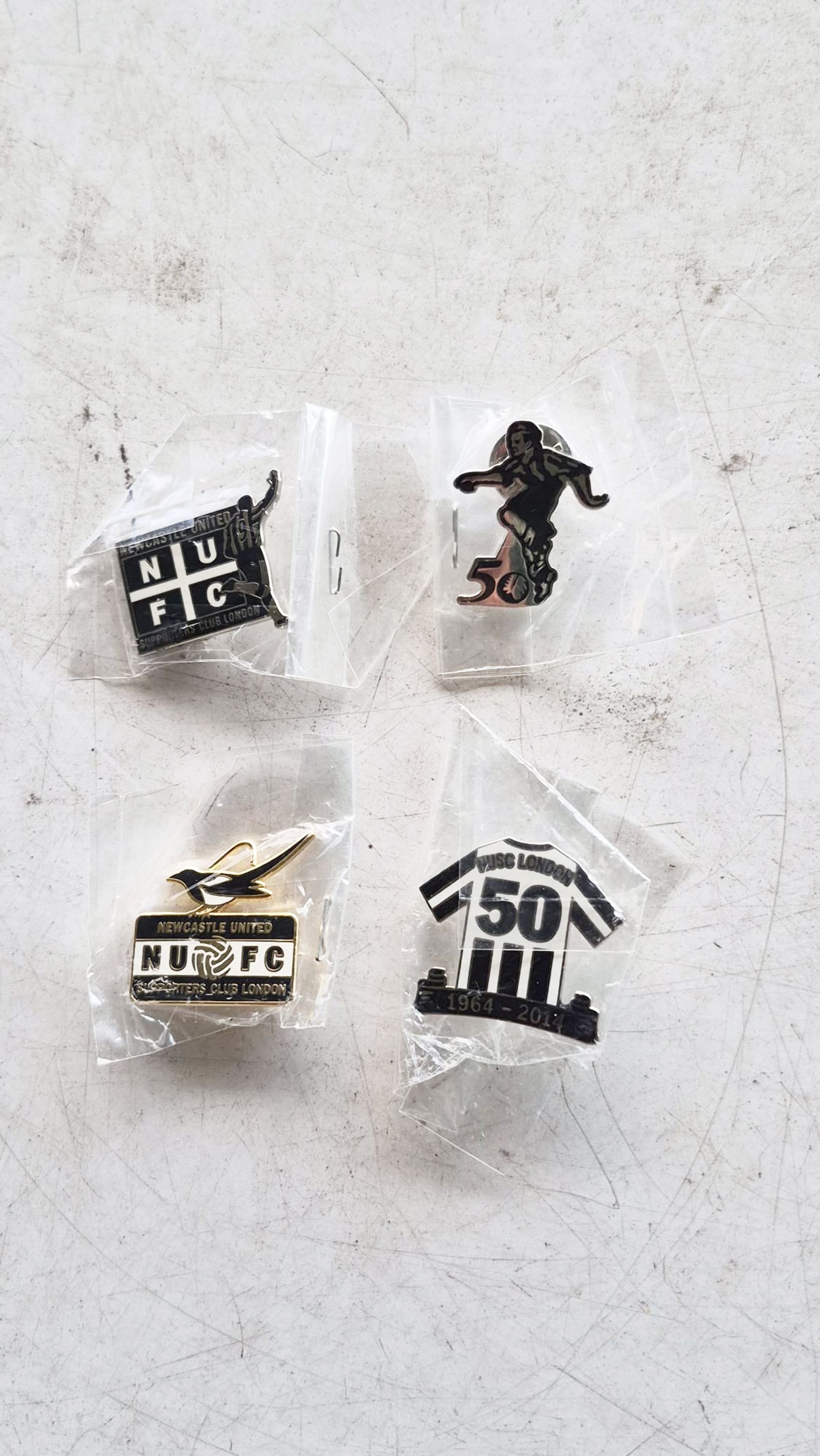 NUSCL ENAMEL PINS