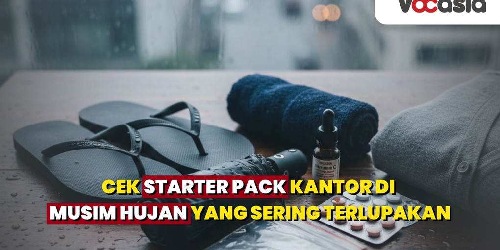 Barang-barang yang wajib dibawa saat musim hujan