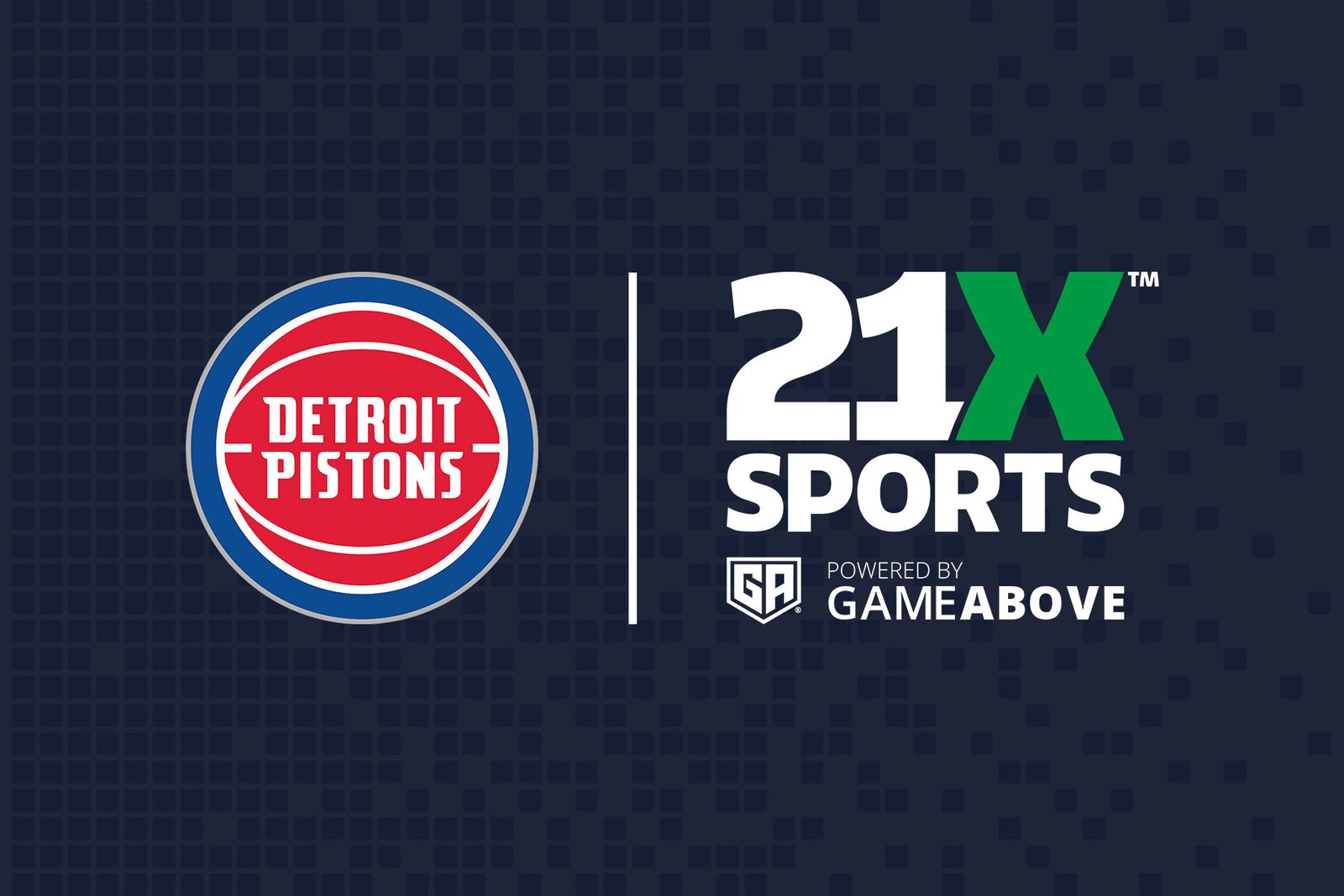 21X SPORTS Becomes a Detroit Pistons Partner