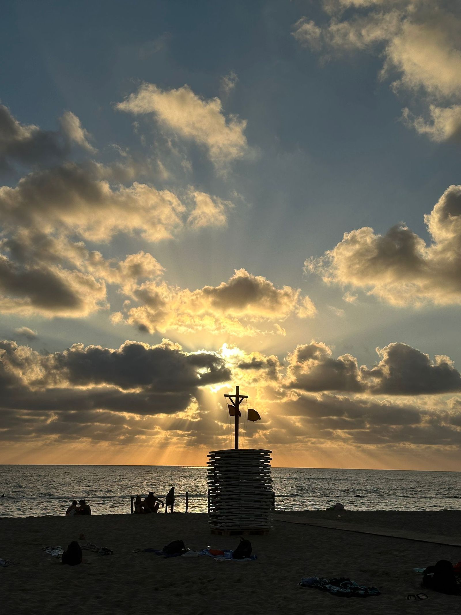 Cloudy Havana Beach 1