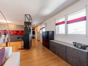 Wohnbereich mit Sideboard