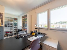 Zimmer als Büro genutzt