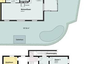 Exklusive 4.5-Zimmer-Gartenwohnung mit Wintergarten