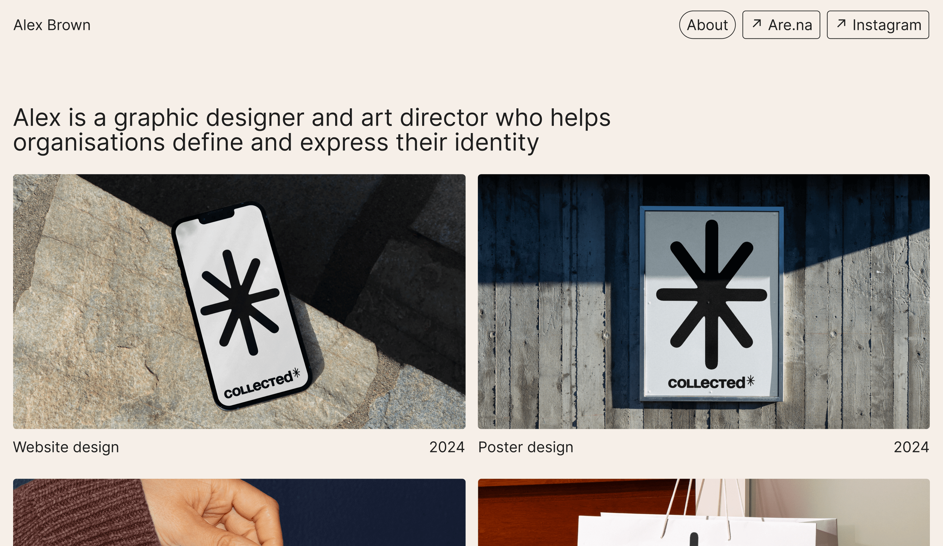Collected Portfolio Template