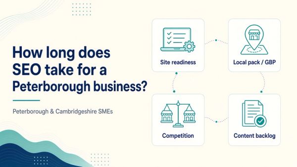 How long does SEO take for a Peterborough business?