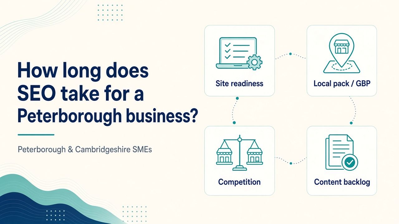 How long does SEO take for a Peterborough business?