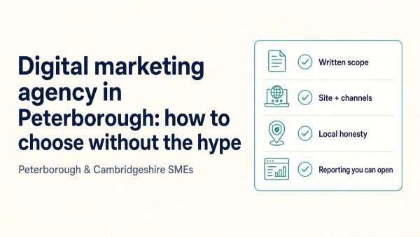 Digital marketing agency in Peterborough: how to choose without the hype