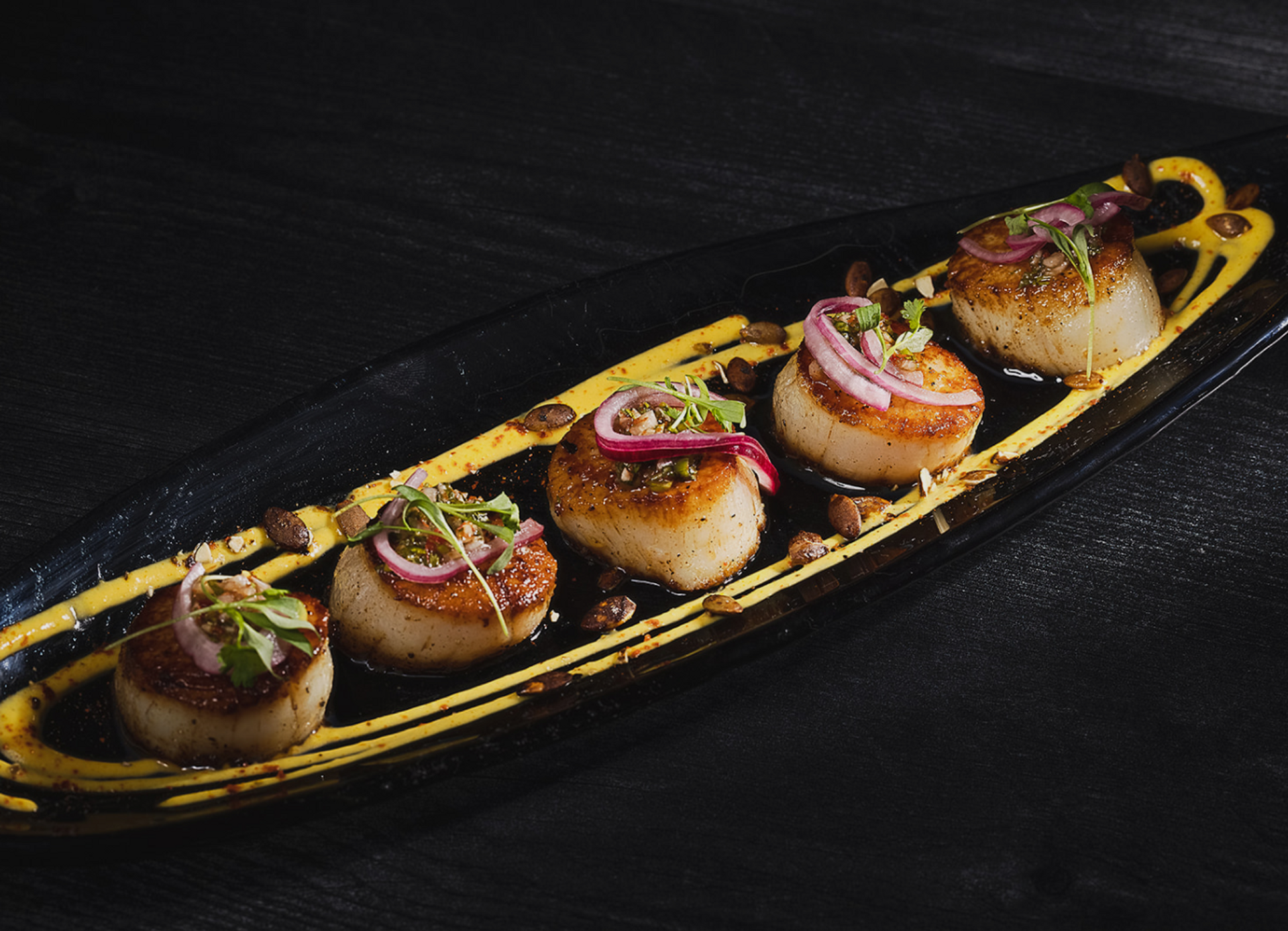 Our diverse menu is designed to offer something for everyone, with vegan, vegetarian, pescatarian and gluten-free choices.