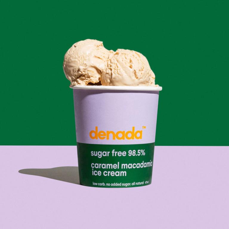 Caramel Macademia Denada Ice Cream You're Denada