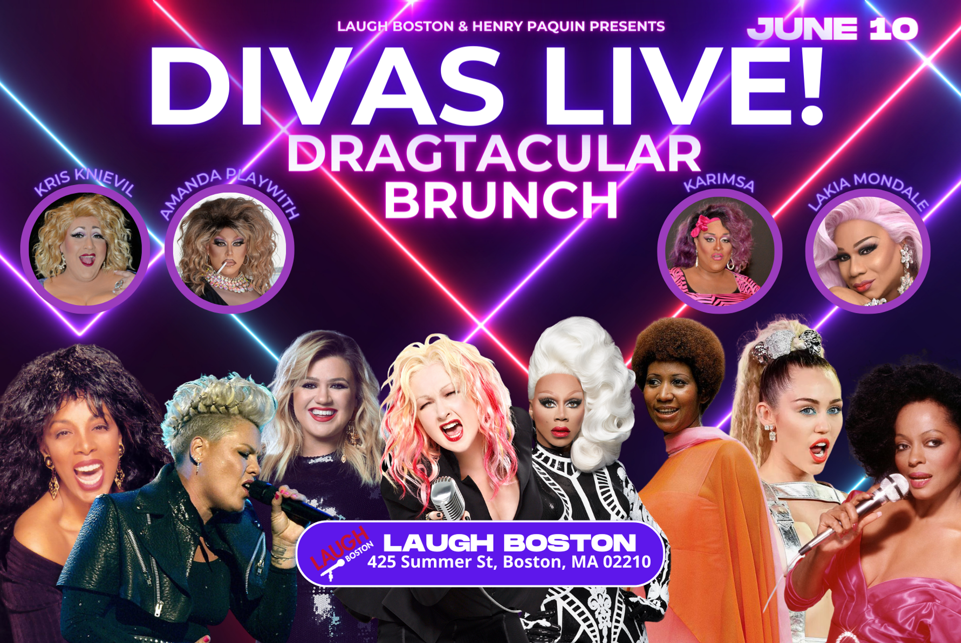 Laugh Boston: DRAGtacular Drag Brunch