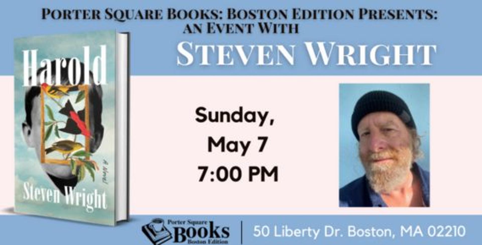 Porter Square Books: Steven Wright