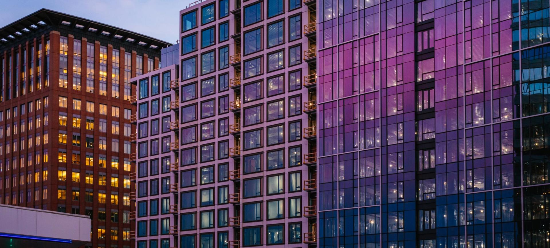 Boston Seaport Skyline