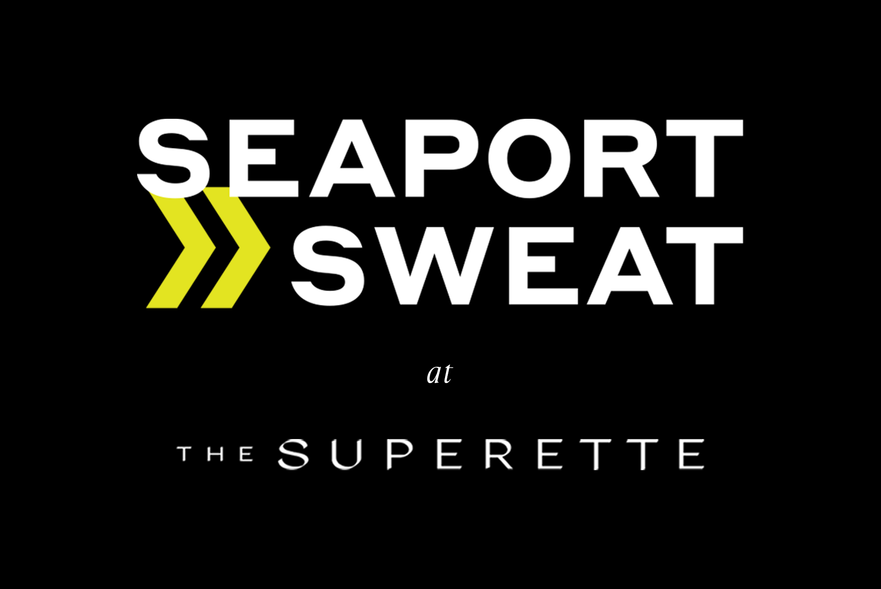 Seaport Sweat: Crown Yoga