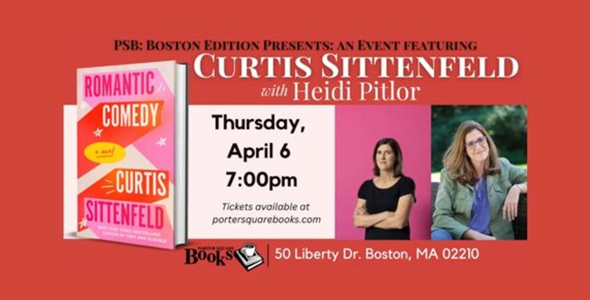 Porter Square Books: Curtis Sittenfeld