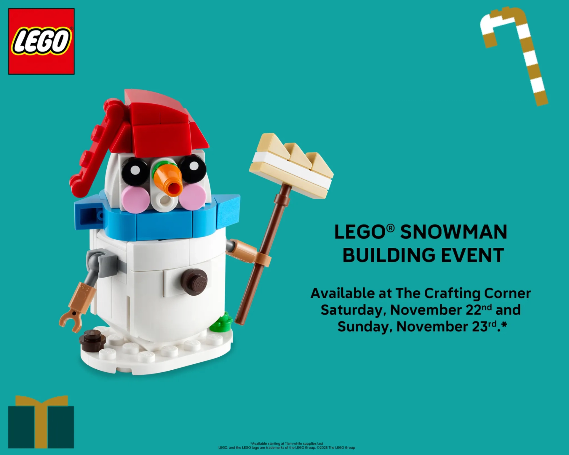 LEGO® Snowman Building Event